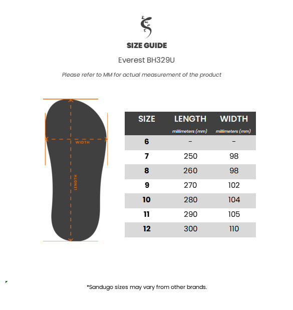 Sandugo Everest BH329U Flipflops