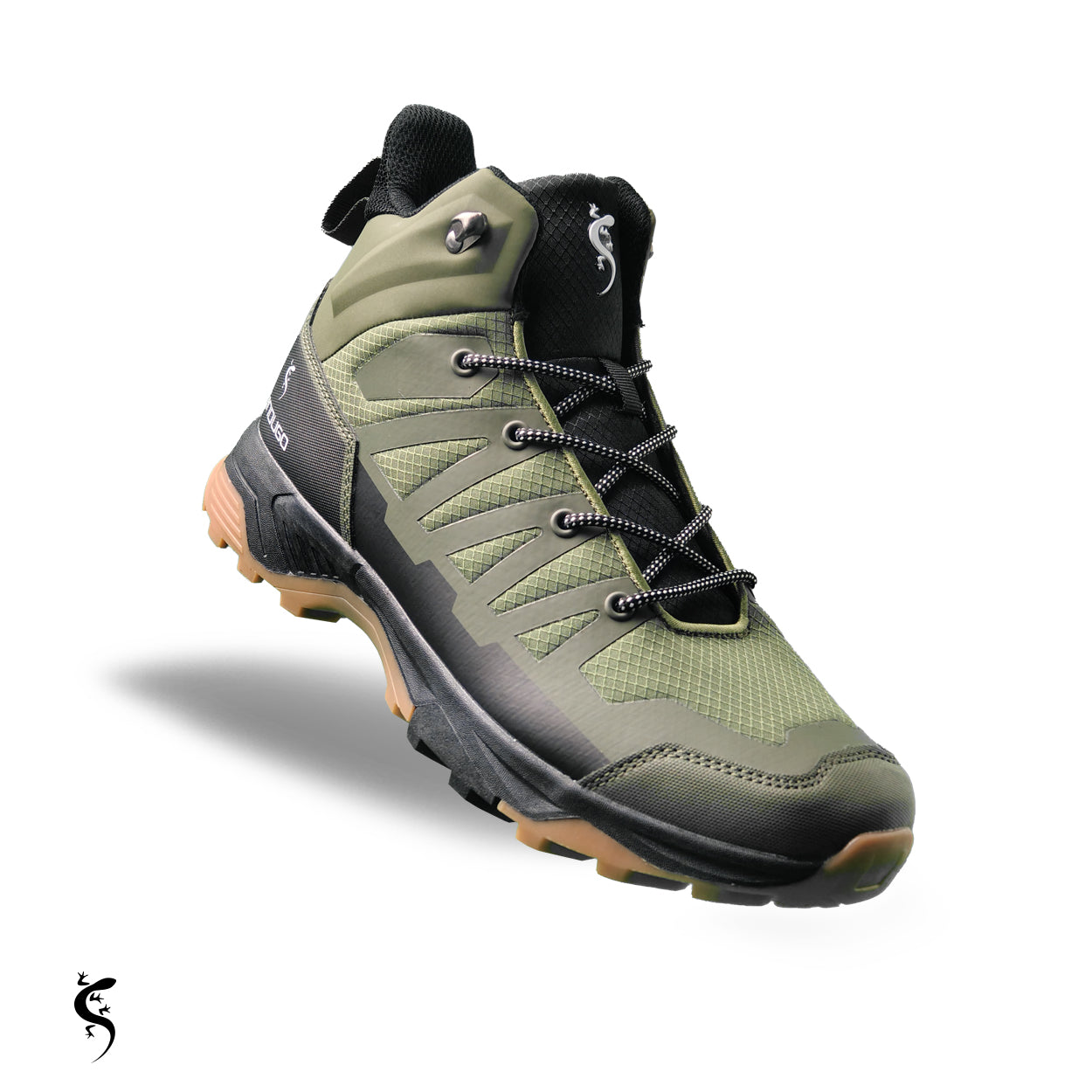 Sandugo Rinjani Mid-Cut Hiking Shoes Durable Outdoor Footwear for Tr