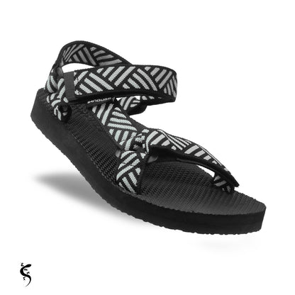 Sandugo TRD108 Sandals - Velcro Strap, Lightweight for Outdoor and Travel